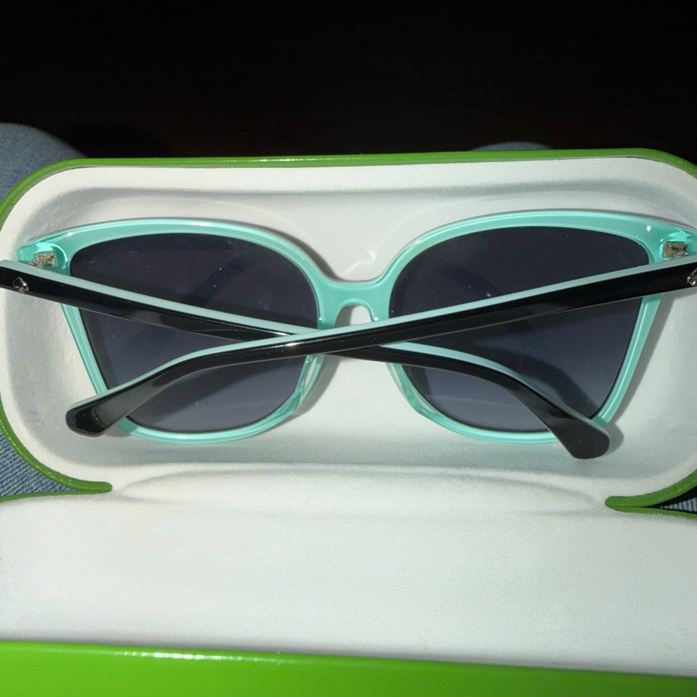 Kate Spade Brigitte Turquoise and Black Sunglasses